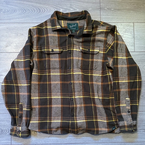Woolrich Green Label Heavyweight Cotton Plaid Thick Shacket - Picture 1 of 4